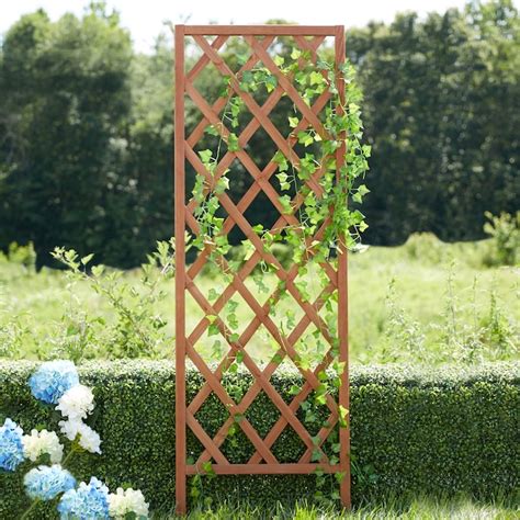 perfect For the pathway, pool, or garden entrance, lattice side panels on the arbor act as the perfect support for your choice of climbing plants. . Trellis lowes